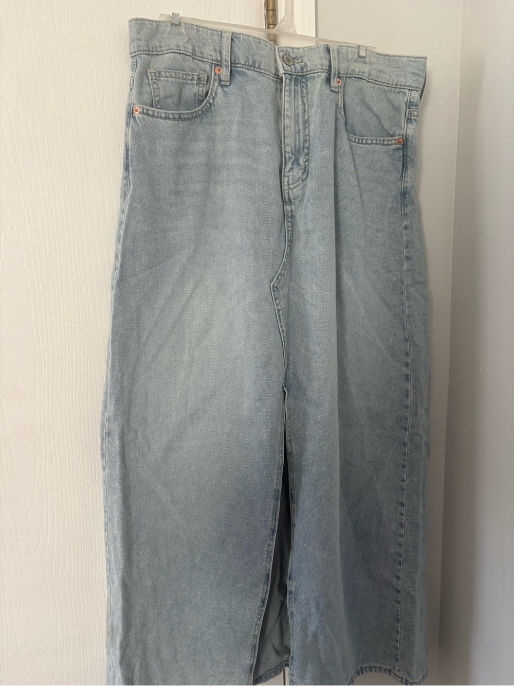 Lucky Brand Light Blue Wide-Leg High-Waist Jeans